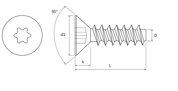 Vis pour thermoplastique –