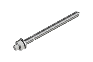 Tige filetée biseautée Tête Hexagonale Inox A4
